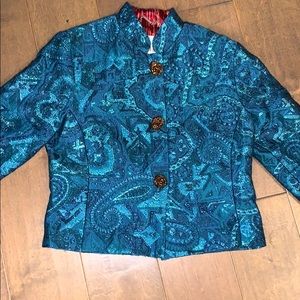 Walter Silk and Wool Coat